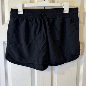 Women's Athletic Black Shorts